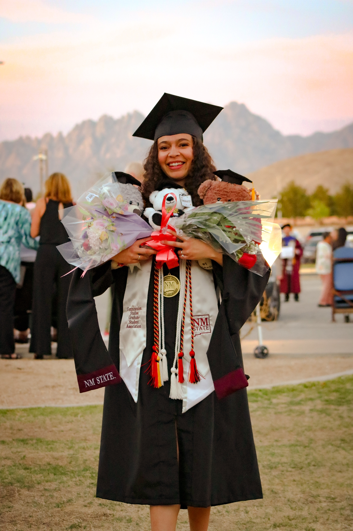 Fallon Murphy at NMSU Commencement 